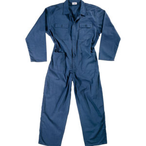 Tuta in cotone blu