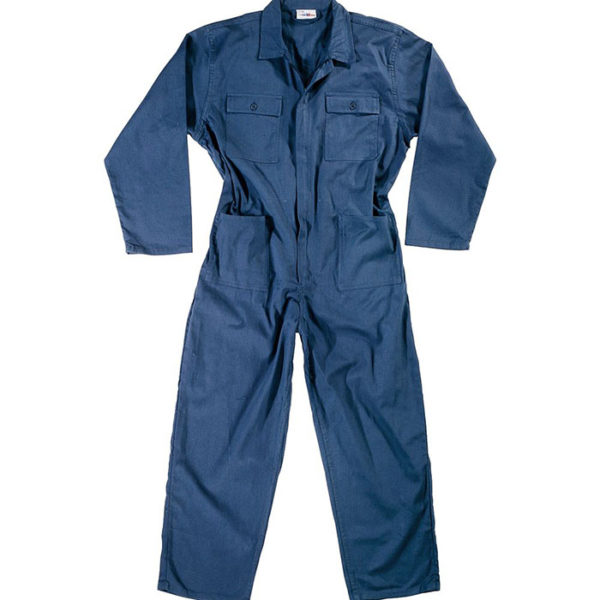 Tuta in cotone blu