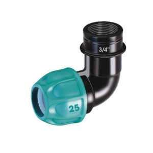 Gomito Ø 25 mm - 3/4” F