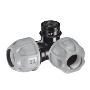 Gomito Ø 32 - 3/4” F