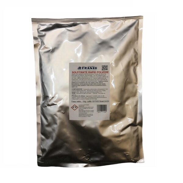 Solfitante rapid polvere - Chimica Franke