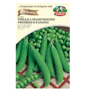 Sementi di pisello nano "Progress 9" - Zorzi Hortusì