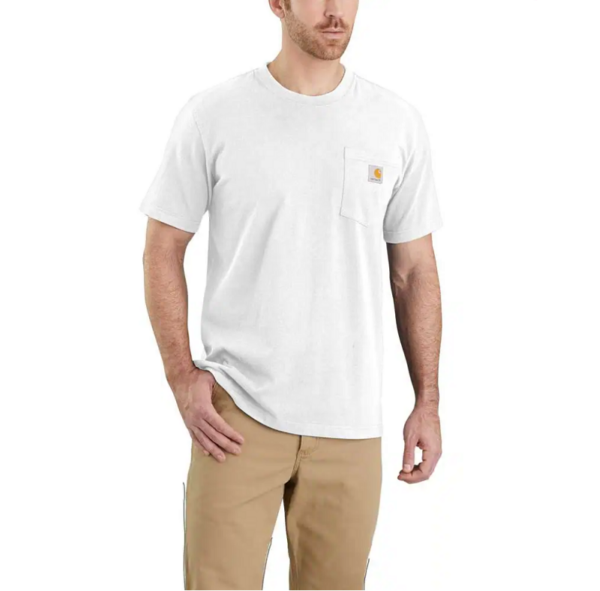RELAXED FIT HEAVYWEIGHT SHORT-SLEEVE K87 POCKET T-SHIRT - CARHARTT - immagine 4