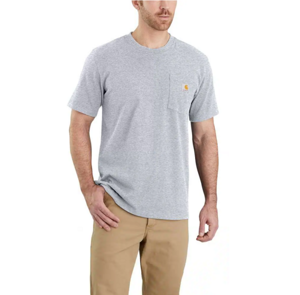 RELAXED FIT HEAVYWEIGHT SHORT-SLEEVE K87 POCKET T-SHIRT - CARHARTT