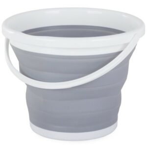 Secchio in silicone pieghevole 10L